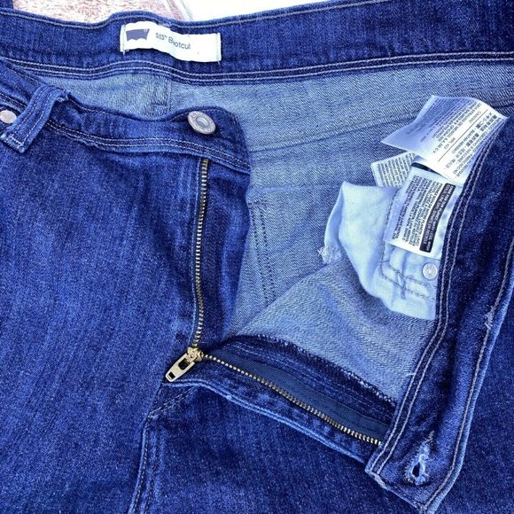 Levi's 515 Boot Cut Jeans Size 16S Short Stretch - Picture 6 of 7